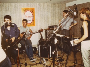 11th Hour recording the demo 1982